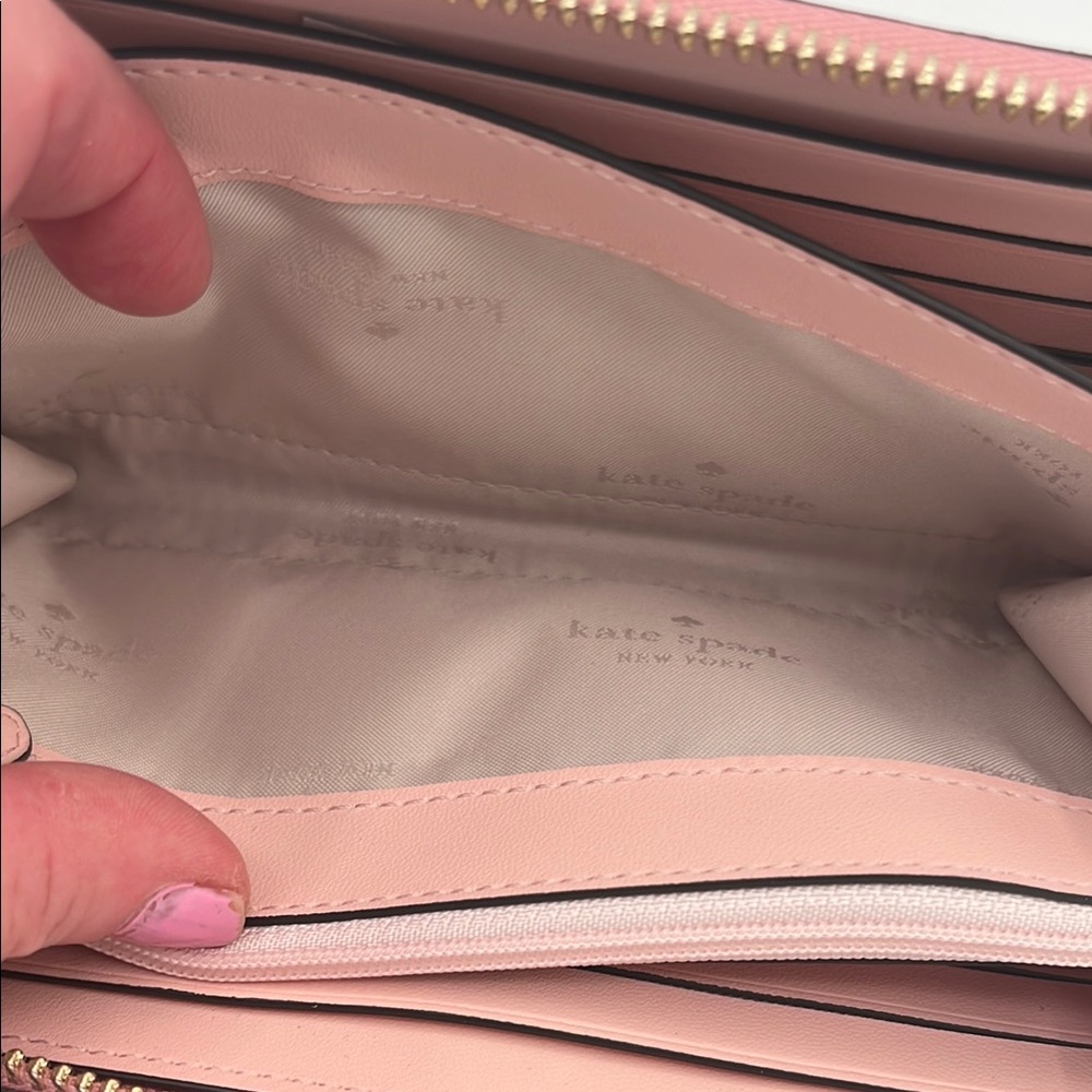 kate spade Pink Glitter Wallet - Picture 5 of 7